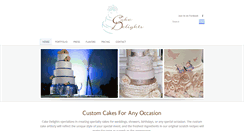 Desktop Screenshot of mycakedelights.com